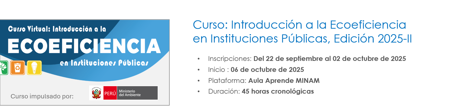 Imagen del Curso de Ecoeficiencia